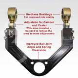 2WD Billet Adjustable Upper Control Arms