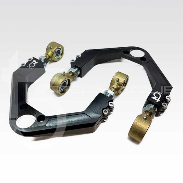 Bras De Support Usiné Integy Pour Tamiya T3-01 Dancing Rider - Argenté - Échelle 1/8