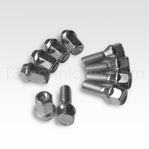 Bright Plated Wheel Lug Kit